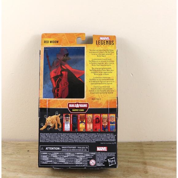 New Marvel Legends Series Red Widow Action Figure Hasbro Sealed - Picture 2 of 3